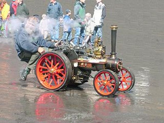 One of the first steam powered cars .  When cars were first designed they were very popular and had a big impact on peoples lives.  Unfortunately all cars were powered by steam,they were not very fast,but as an early form of transport it was very importan