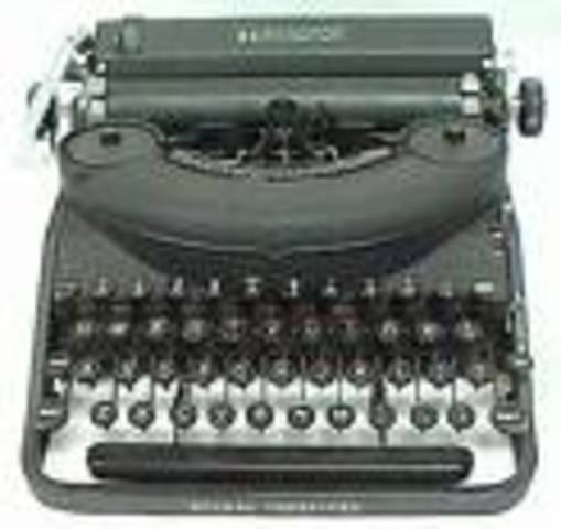 1960's typewriter