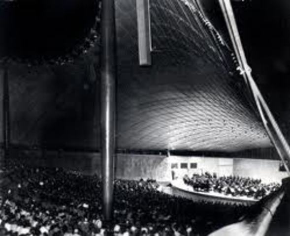 Opening of the Sidney Myer Music Bowl