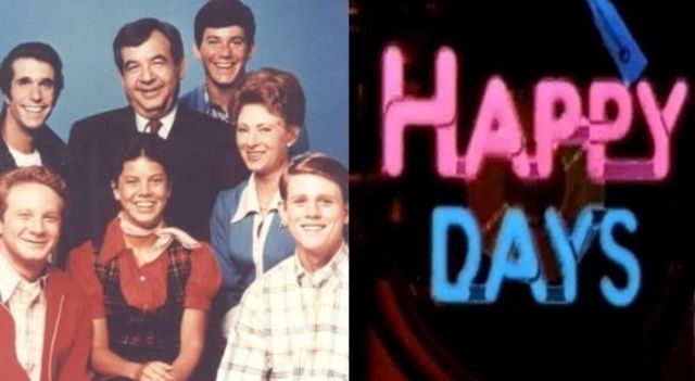 TV sitcom "HAPPY DAYS"