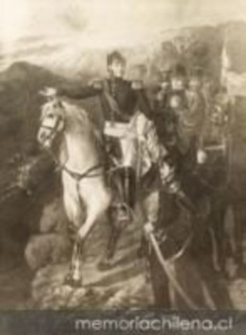 El Ejército Libertador entra a Santiago.