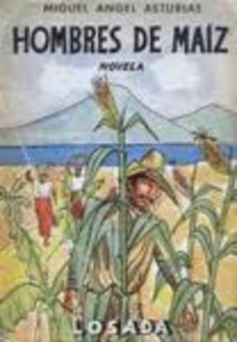 Publicó su novela "Hombres de maíz"