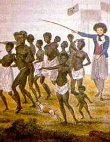 PENETRACIÓN DE ESCLAVOS AFROAMERICANOS (SIGLO XVI)