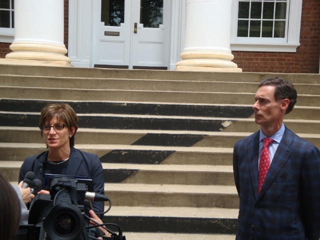 Teresa Sullivan's resignation is announced