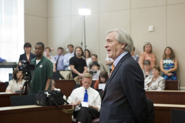 Carl Zeithaml holds a press conference
