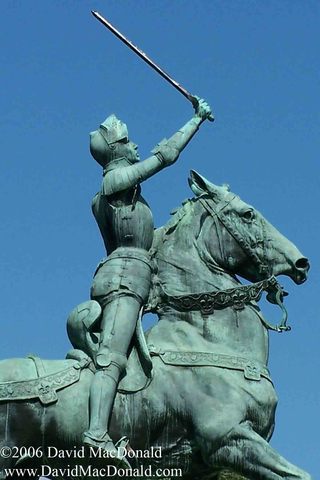 Joan of Arc leads French to break English siege of Orleans