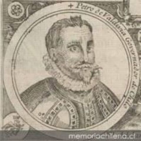 Pedro de Valdivia: Primer Gobernador y Capitán General de Chile.