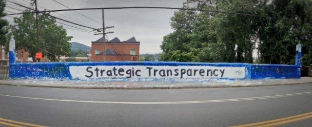 "Strategic Transparency" on Beta Bridge