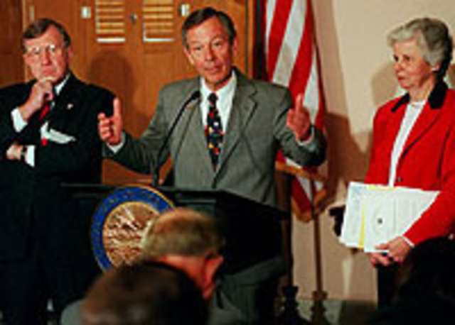 Ohio Governor George Voinovich renounces Ruling