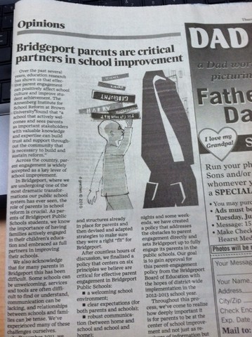 Op-Ed from Parent Problem Solvers Printed in the Connecticut Post