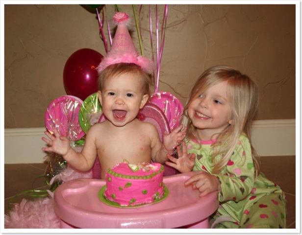 Catherine's first birthday