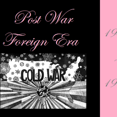 Timeline: Post War Foreign Era
