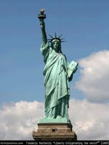 Statue of Liberty Dedicated (VUS.8a)