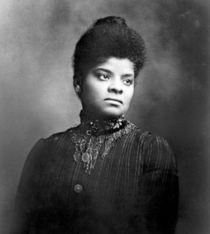 Mob Destroys Ida B. Wells Newspaper Offices (VUS.8c)
