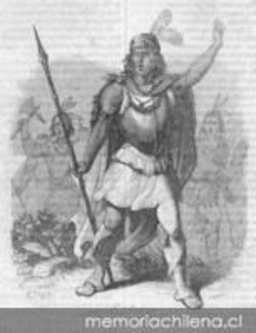 Batalla de Peteroa; la muerte del Toqui Lautaro