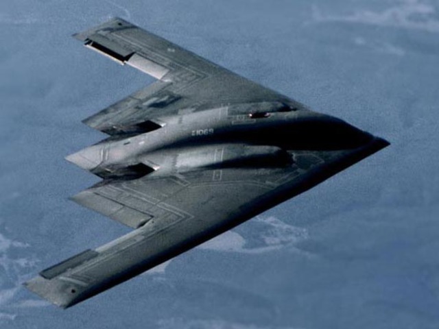 B-2 bomber developed
