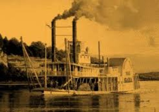 Robert Fulton Invents the Regular Steamboat Service on the Hudson River