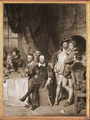 Lord Chamberlain's Man - Shakespeare worked as an actor and then writer for the troupe