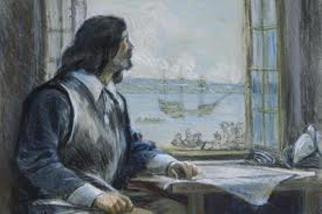 Samuel de Champlain is named the Governor of New France