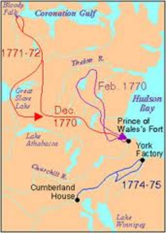 Samuel Heane's successful third voyage discovered norther copper mines and important geological information regarding the North West Passage