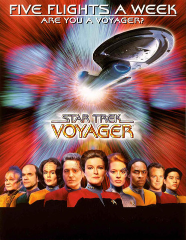 Star Trek Voyager Takes Off!