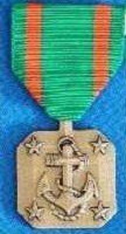 Received Navy and Marine Corps Achievement Medal