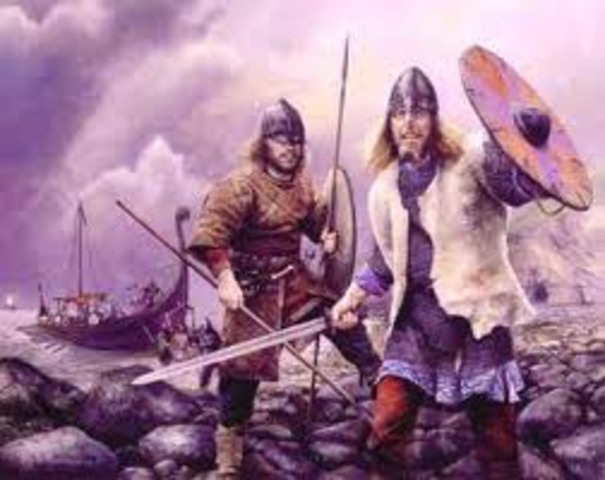 Vikings attack England