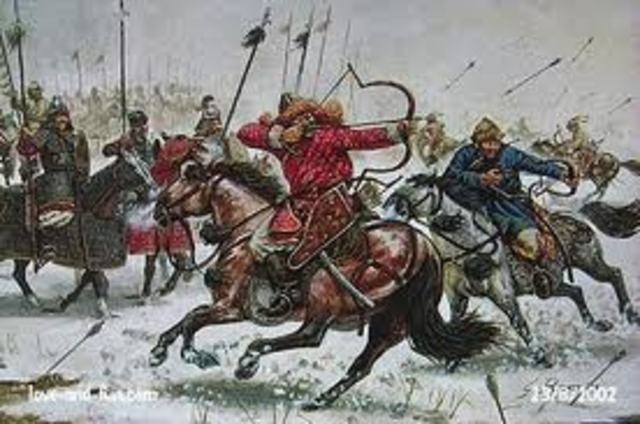 The mongols defeat the Sung Dynasty