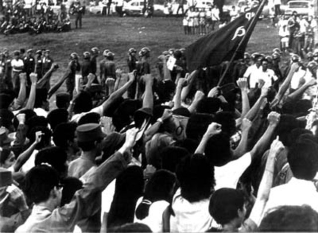 Marcos issues PD 885 forbidding the creation of “subversive” organi-zations