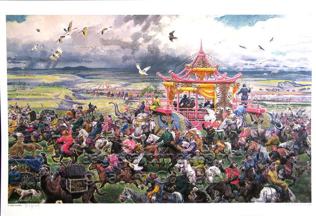 Kublai Khan is declared 'Great Khan'