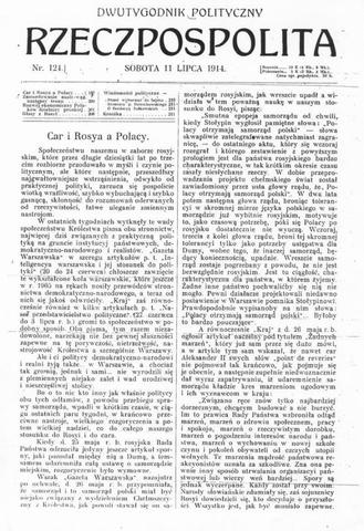 Jedynym celem niepodległość