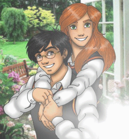 Lily and James Head Girl and Boy 7th year