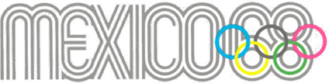 Grenoble, Mexico 1968 olympics logo