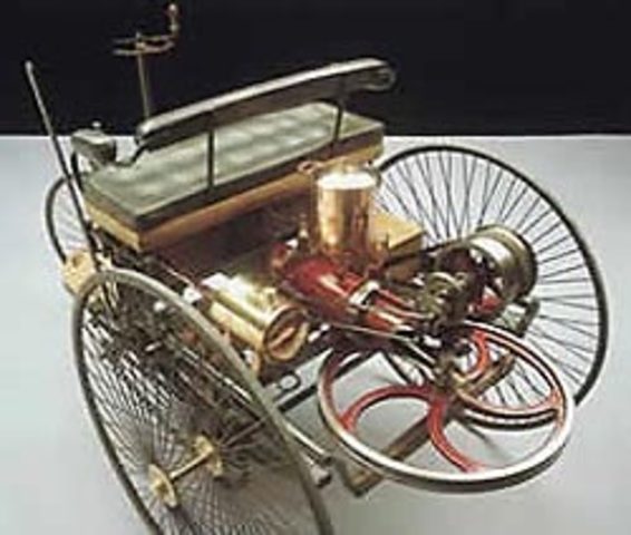 The First Gasoline Automoble