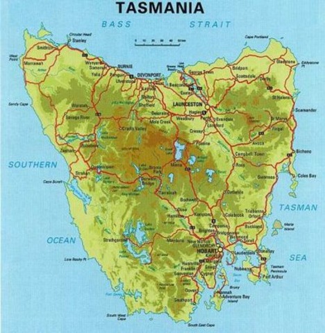 Renamed Tasmania