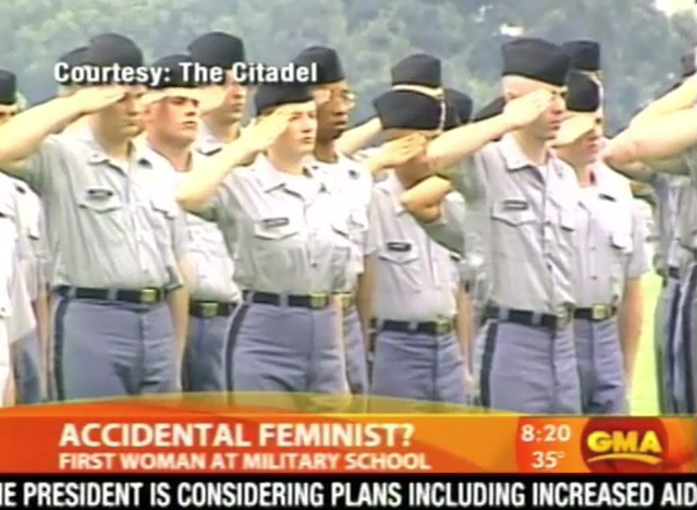 Women allowed to attend Virginia Military Institute