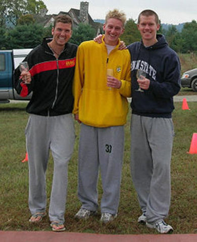 Tracksuits were popular