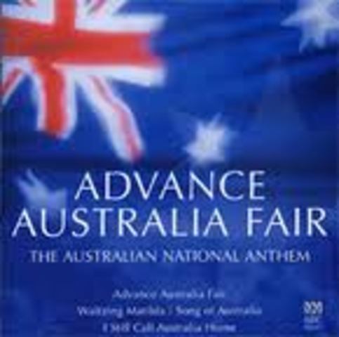 Advance Australia Fair declared the National Anthem