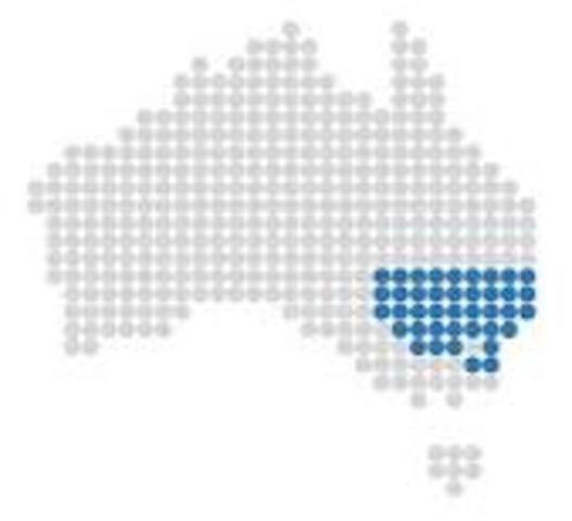 The first colony, New South Wales, settled by the British