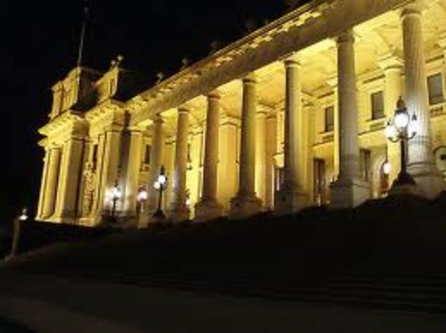 Opening of first Commonwealth Parliament