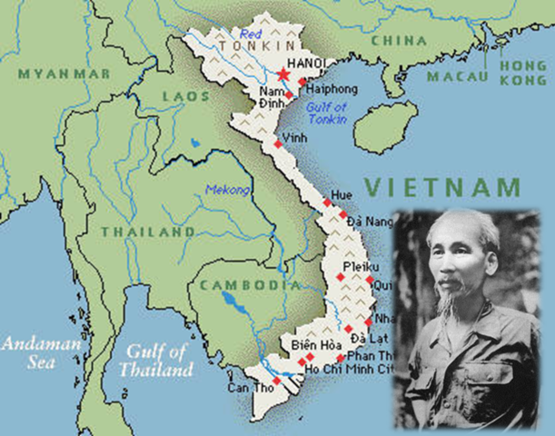 France surrenders at Dien Bien Phu to the Vietminh (VUS.13b)