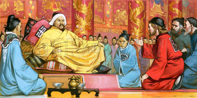 Kublai Khan and the Mongols defeat the Sung Dynasty