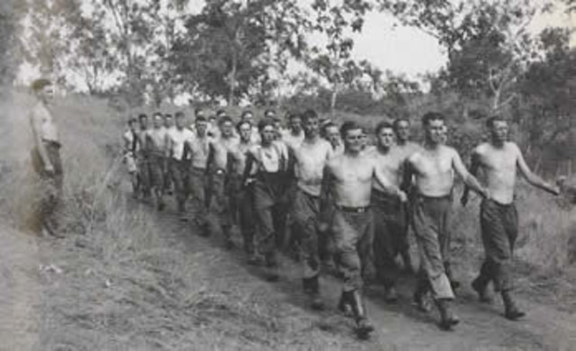 Australia's 39th Battalion arrive in Papua New Guinea