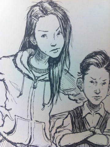 The main characters are: