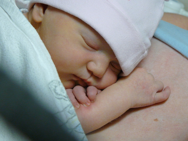 Daughter Kaylee Born