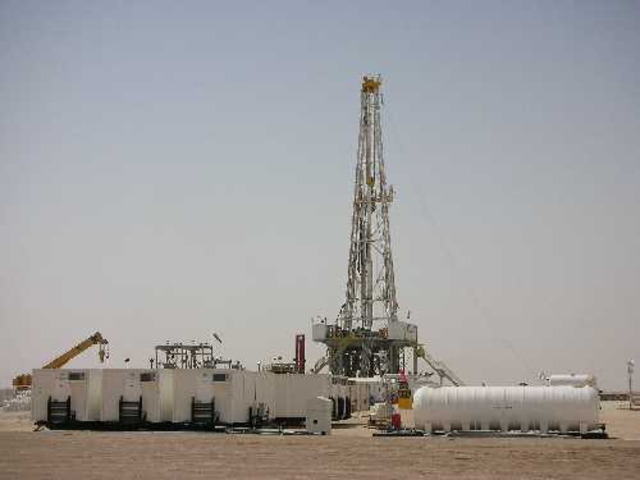 First person drilled for oil