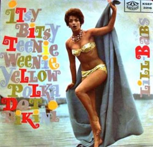 "Itsy Bitsy Teenie Weenie Yellow Polka Dot Bikini" is launched