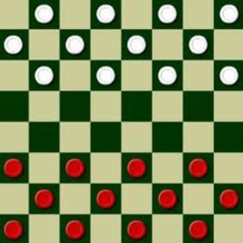 Checkers Game Invented