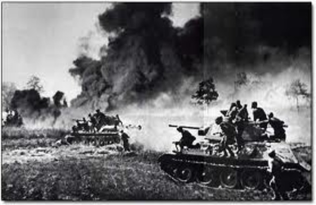 The Russians reach Germany itself at the Oder river