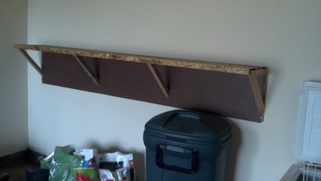 Add top board for shelf